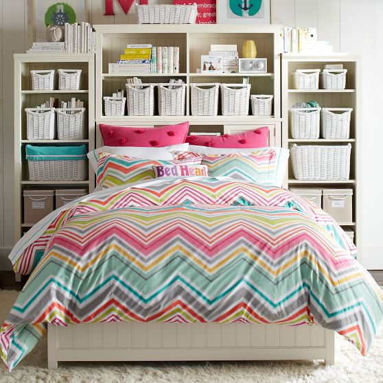 Zig N Zag Girls Duvet Cover Sale Pottery Barn Teen