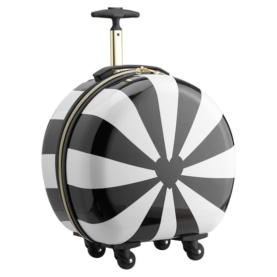 round luggage with wheels