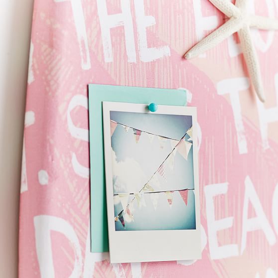 Surfboard Pinboard, Pink Graffiti Wall Organizers Pottery Barn Teen