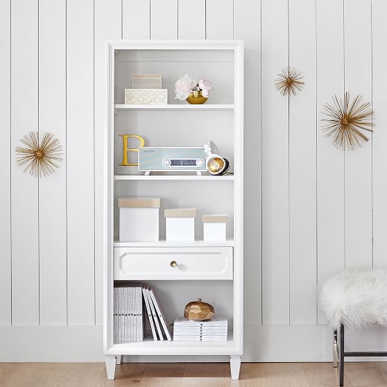 pottery barn baby bookshelf
