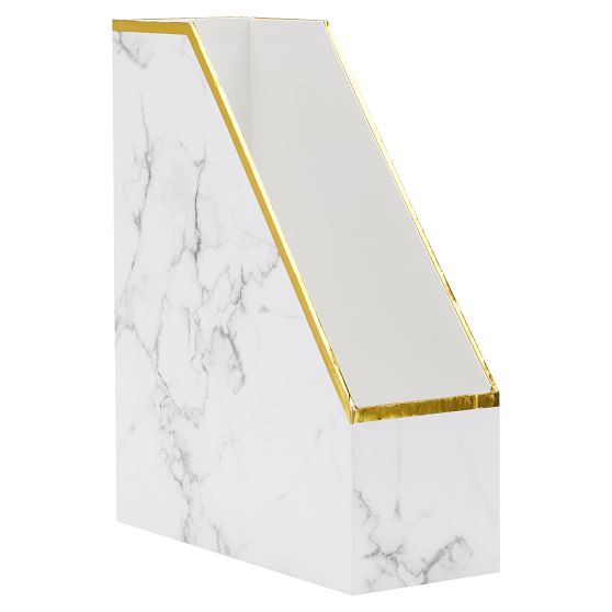 Paper Desk Accessories White Marble Desk Decor Pottery Barn Teen