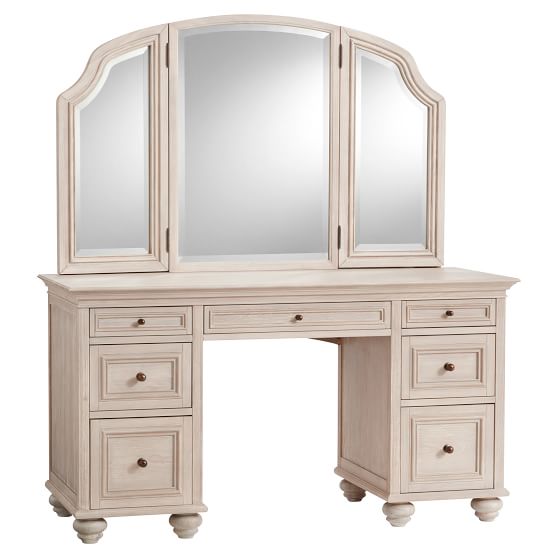 Chelsea Vanity Desk Set Pottery Barn Teen