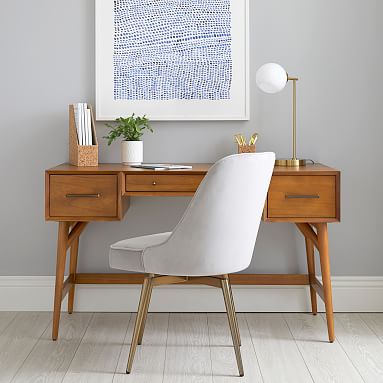 West Elm X Pbt Mid Century Desk Pottery Barn Teen