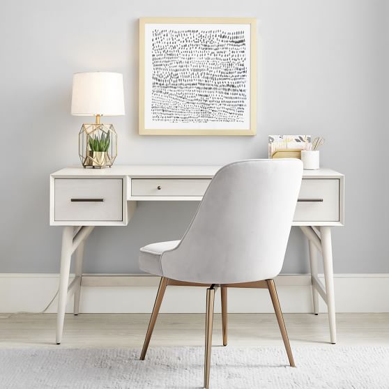 West Elm X Pbt Mid Century Desk Pottery Barn Teen