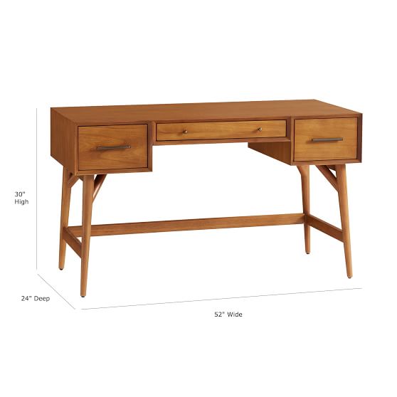 West Elm X Pbt Mid Century Desk Pottery Barn Teen