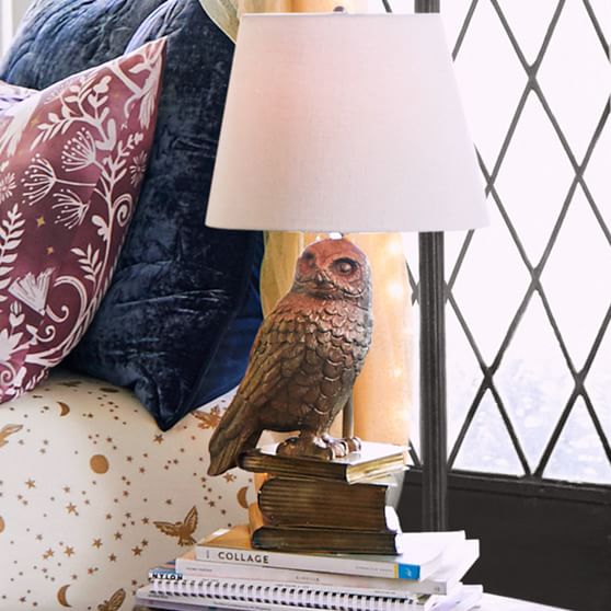 owl table lamp