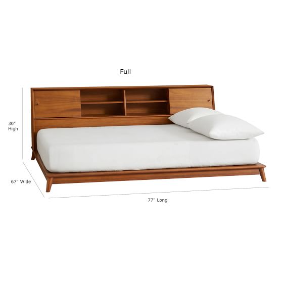 West Elm Mid Century Platform Bed Images