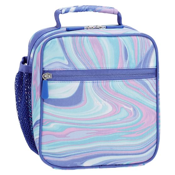 blue lunch box