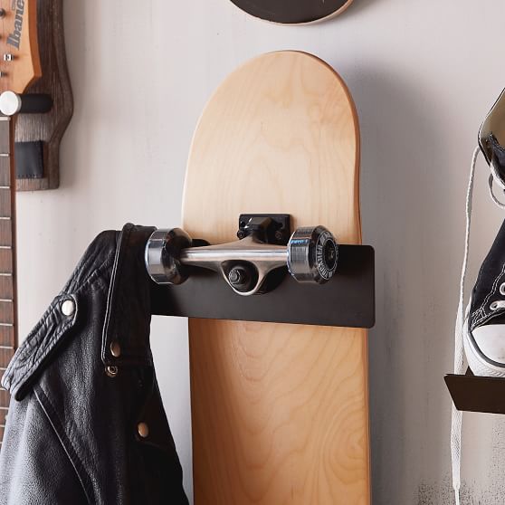 Skateboard Wall Display Pottery Barn Teen