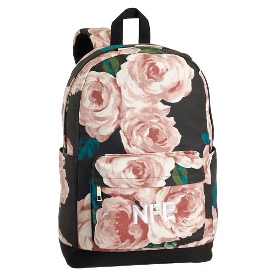 pink rose backpack