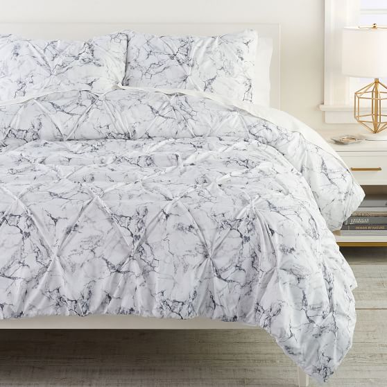 marble comforter queen