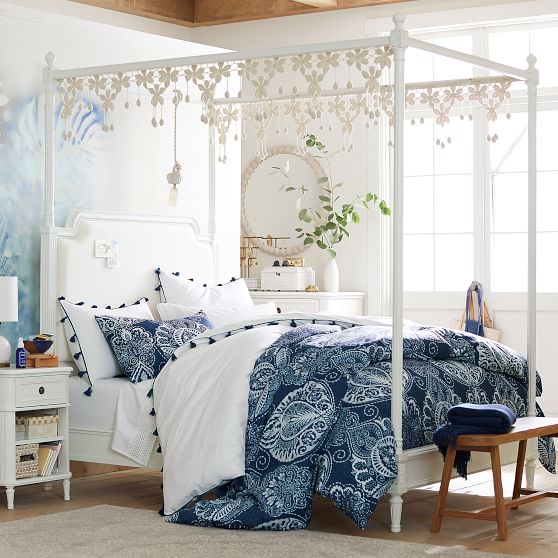 Colette Teen Canopy Bed Pottery Barn Teen
