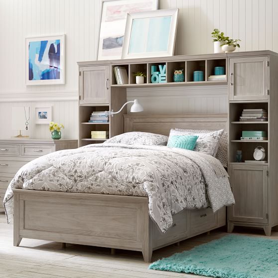 pottery barn teens bed