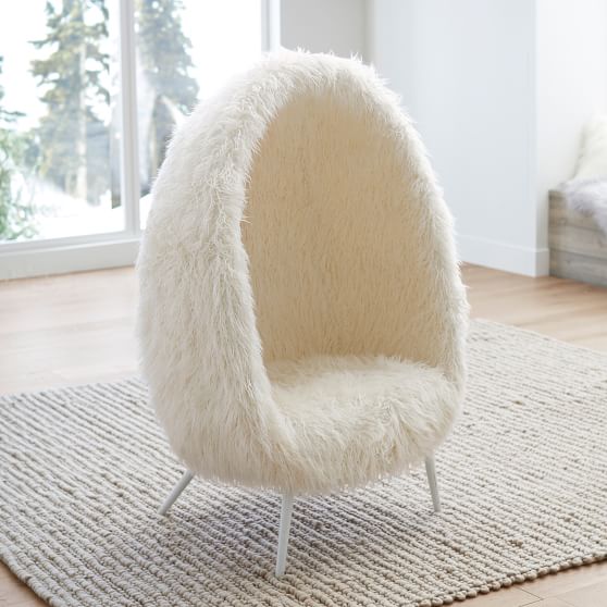 fluffy chair for kids