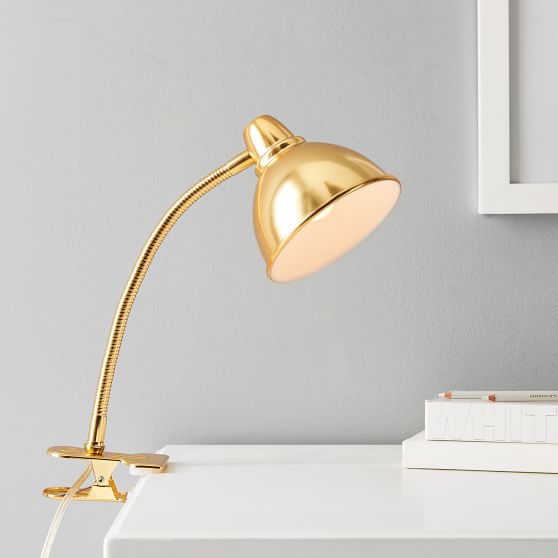 Shine On Clip Task Light Teen Lamp Pottery Barn Shine On Clip Task Light Teen Lamp, Clip On Lamps