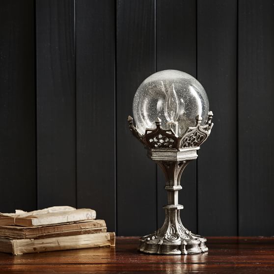 white lamp with balls