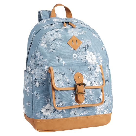 floral bookbag