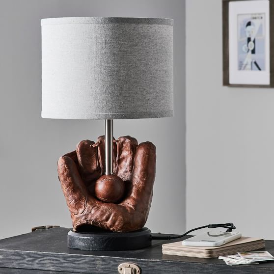 baseball desk lamp