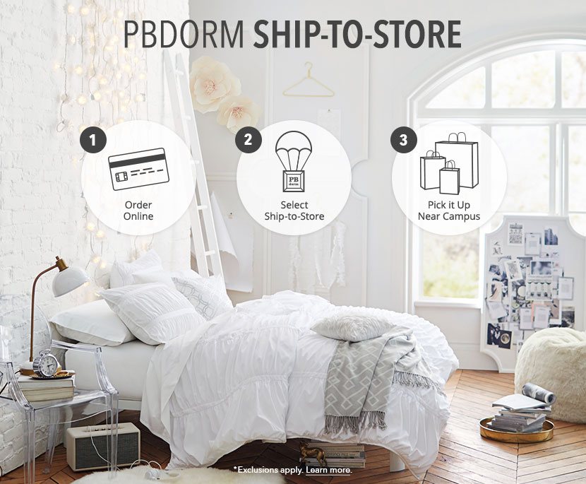 PBdorm Ship To Store