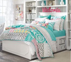 Interior Pbteen Girls Bedding teenage girl room ideas pbteen design studio