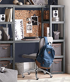 Austin Desk + Hutch