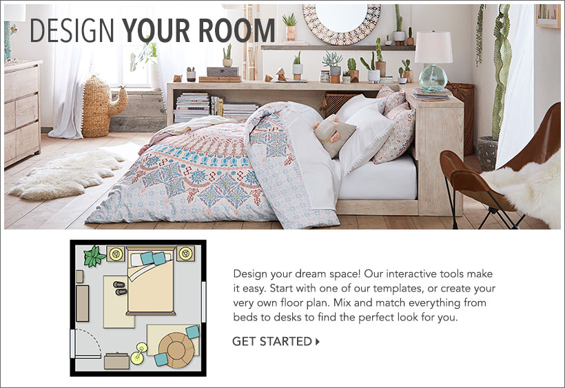 Design Your Own Room | PBteen Design Your Own Room | PBteen