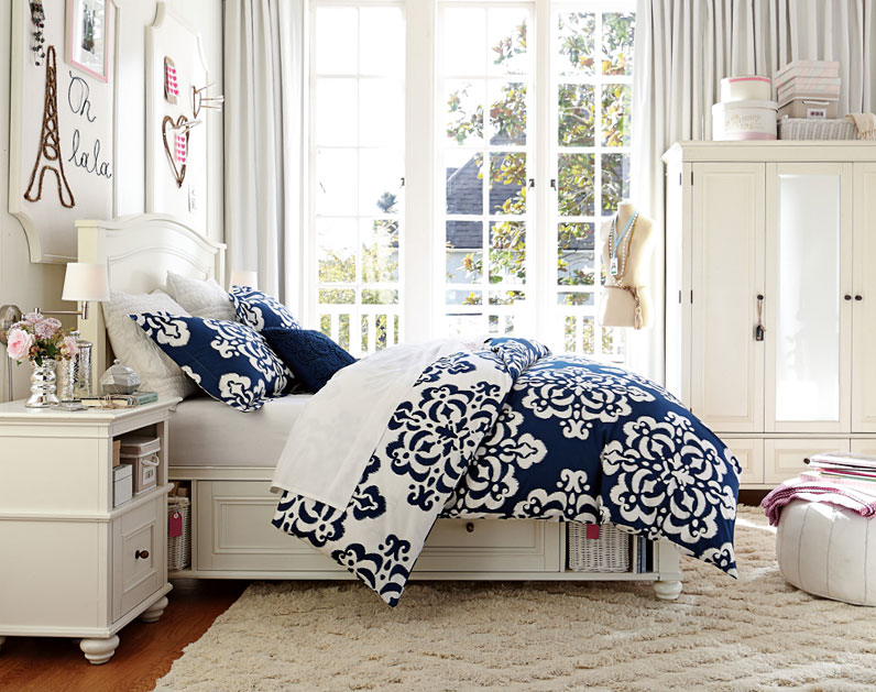 teenage girl bedroom ideas | sophisticated style | pbteen