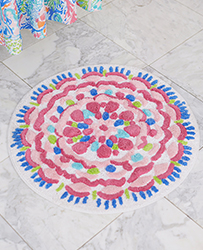 Lilly Pulitzer Mermaid Cove Bath Mat