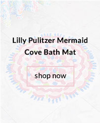 Lilly Pulitzer Mermaid Cove Bath Mat