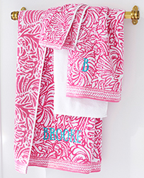 Lilly Pulitzer Mermaid Cove Towel Collection