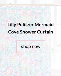 Lilly Pulitzer Mermaid Cove Shower Curtain