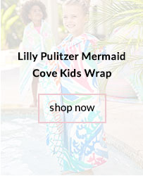 Lilly Pulitzer Mermaid Cove Kids Wrap