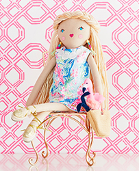 Lilly Pulitzer Little Lilly Designer Doll