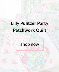 Lilly Pulitzer Party Patchwork Quilt