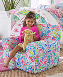 Lilly Pulitzer Mermaid Cove Anywhere Chair®