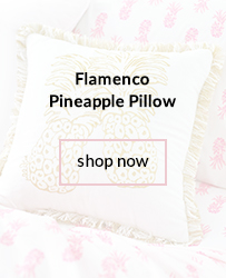 Flamenco Pineapple Pillow