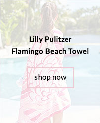 Lilly Pulitzer Flamingo Beach Towel
