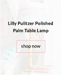 Lilly Pulitzer Polished Palm Table Lamp