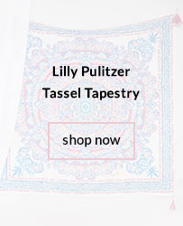 Lilly Pulitzer Tassel Tapestry